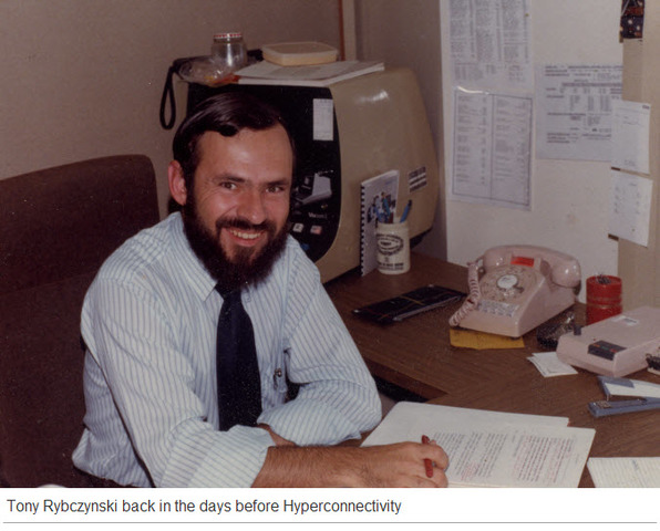 En los dias anteriores a la iperconectividad