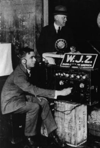 World Series Broadcast on the Radio