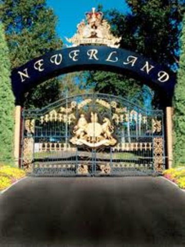 Neverland Ranch built