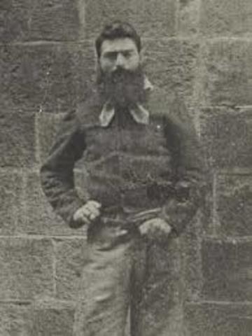 The hanging of Ned Kelly