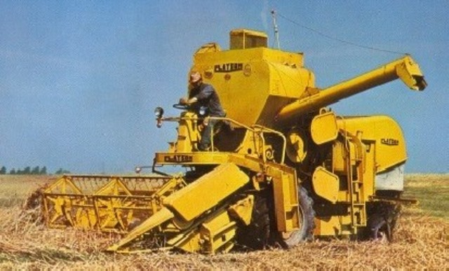 Combine Harvester around Europe