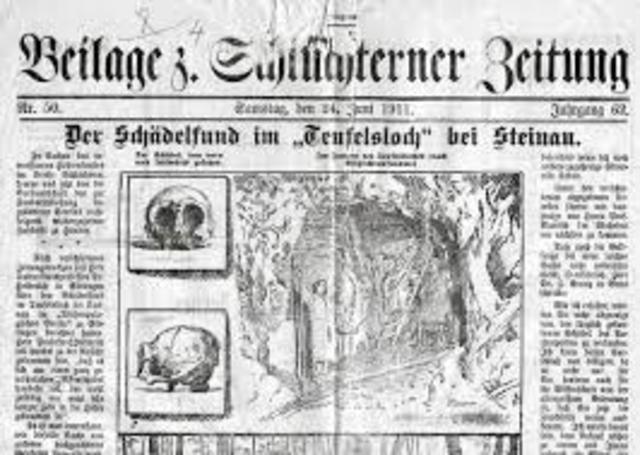 Primer periódico en Alemania