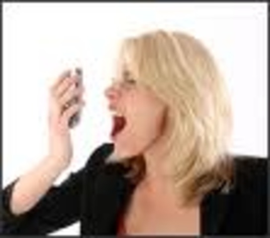 Christine calls and threats