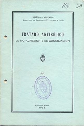 Pacto antibélico Saavedra Lamas