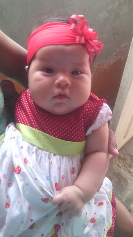 Nacimiento de mi hija Ayleen Yoleth Acevedo Valencia