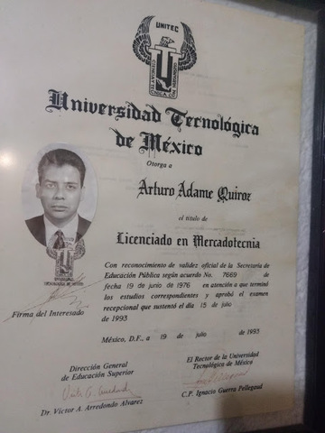 Termino mi carrera de mercadotecnia