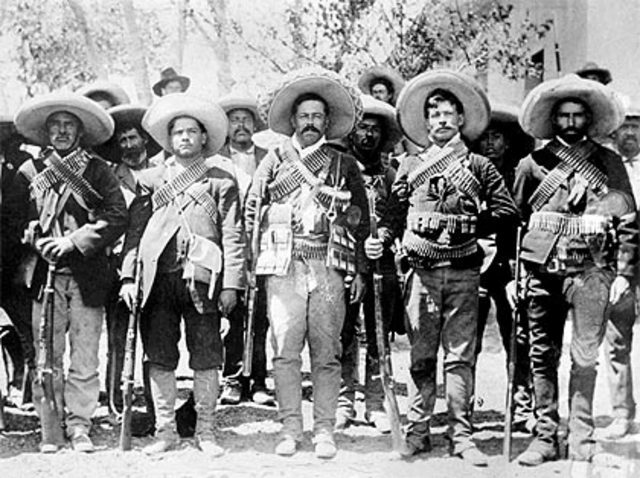 20 Noviembre 1910 Levantamiento en Armas