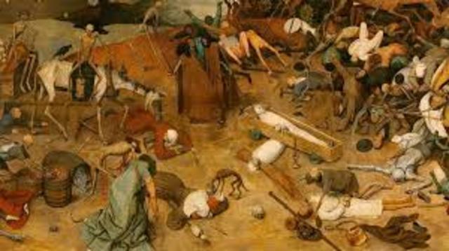 Siglo XIV. Peste Bubonica o Peste Negra