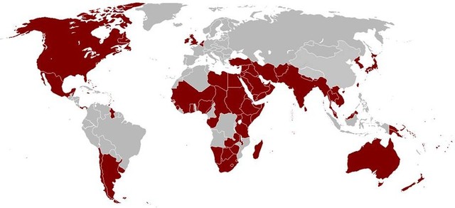 Sviluppo del colonialismo inglese