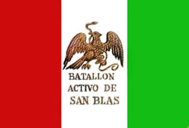 Bandera del Batallón de San Blas