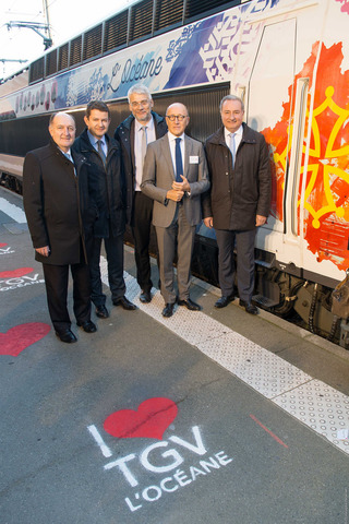 Inauguration du TGV