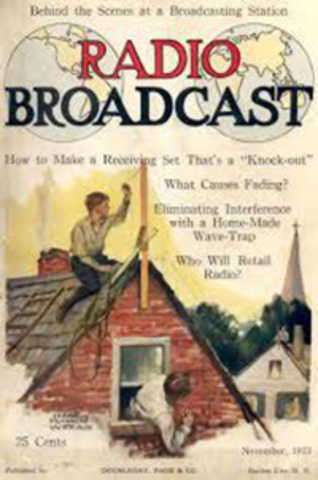 The first radio stations startup