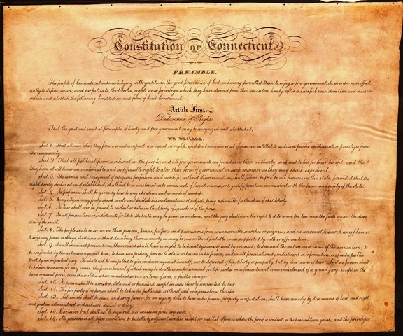 The Constitution of Connecticut (1639)