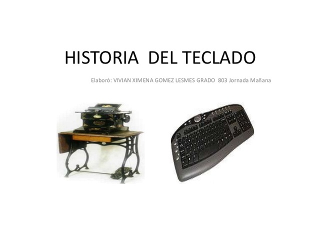 teclado estandar