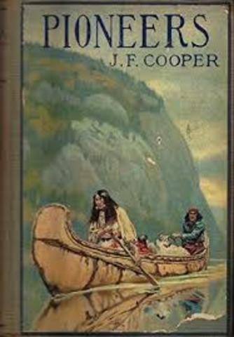 James Fenimore Cooper publishes The Pioneers