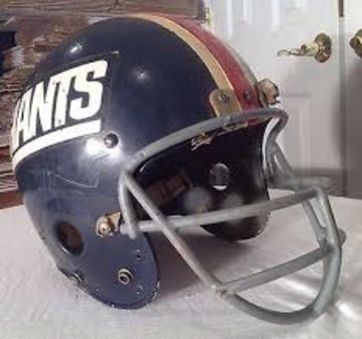 The First Plastic Helmet.Schutt