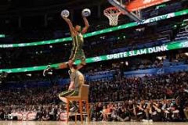 First Dunk Contest!