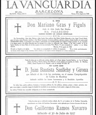 portada del día en que nació mi abuelo paterno