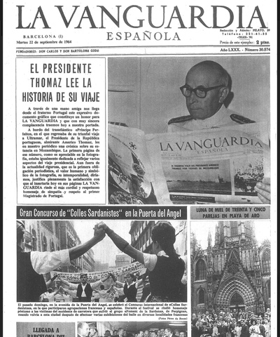 portada del día en que nació mi padre y mi madre