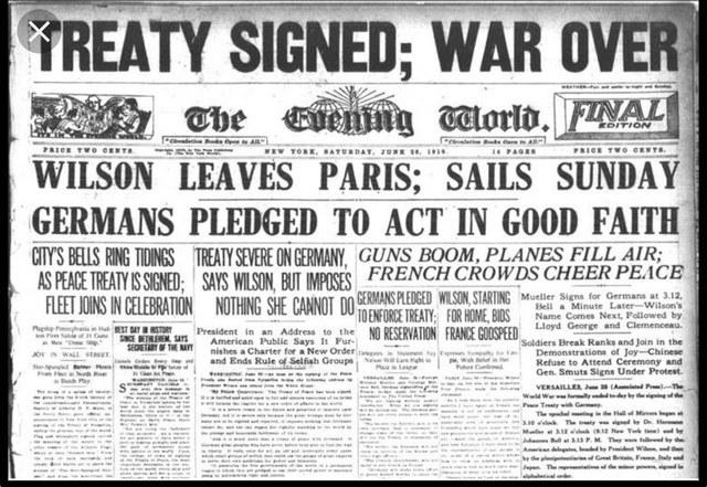 Treaty of Versailles