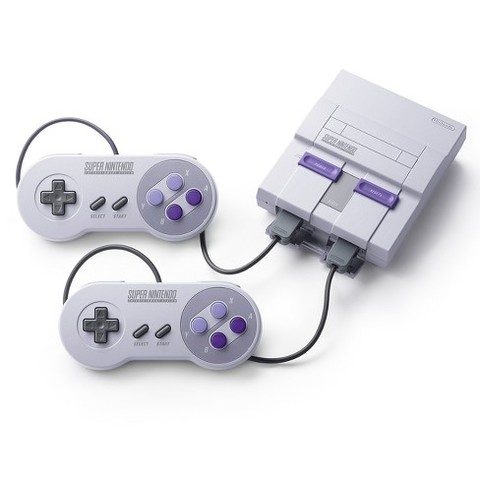 Nintendo released the super NES