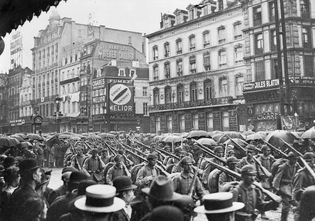Germany occupies Brussels