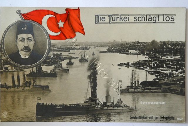 Ottoman empire enters the war