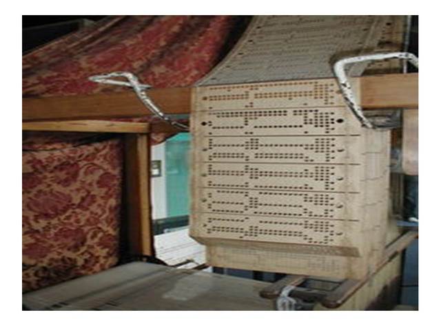 Máquina de tarjetas perforadas.