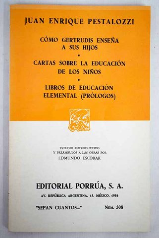 Educa Gertrudis a sus hijos.