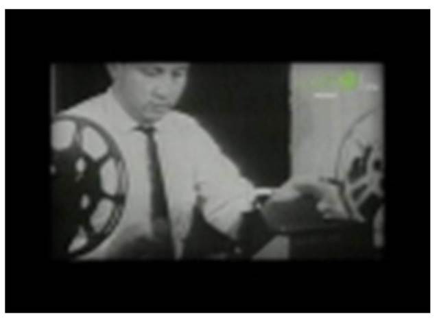 Primera emisión colectiva de la televisión educativa.