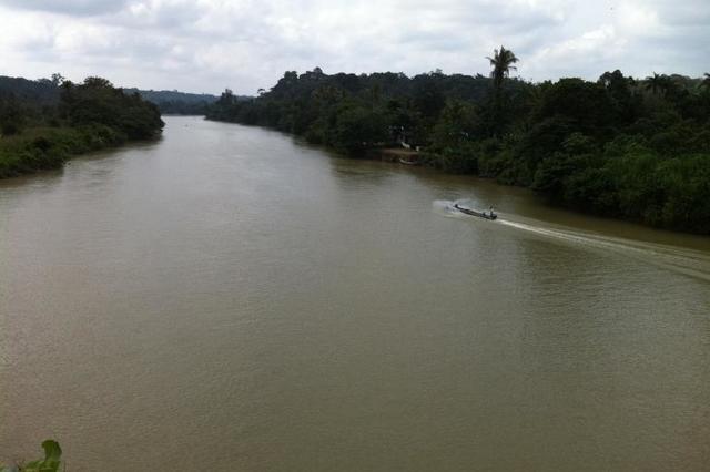 Contaminación en el rió timbiriqui, cauca.