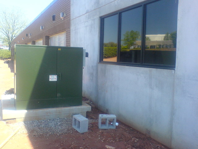 Transformer installed