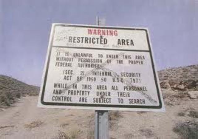 Area 51 Base Founded