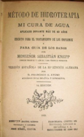 Uso de la Balneoterapia