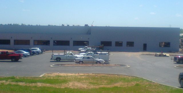 Building exterior painted