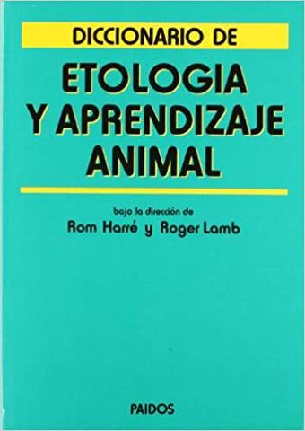 Diccionario de etología y aprendizaje animal