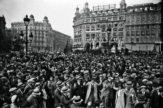 Primera vaga general en Espanya
