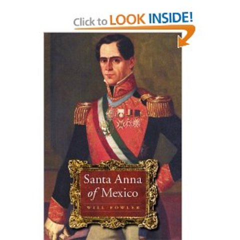 Santa Anna leads to power.