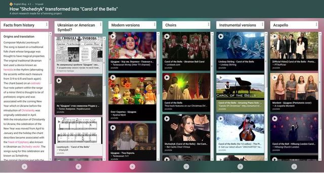 Ancient Ukrainian carol research