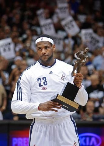 LeBron won back to back MVPs