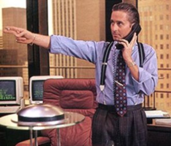 Primer teléfono móvil en Hollywood.