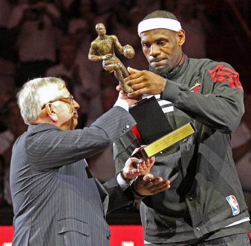 LeBron won second MVP