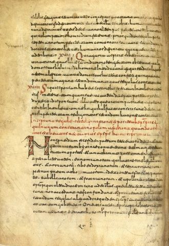 Analógico: manuscrito del siglo VII