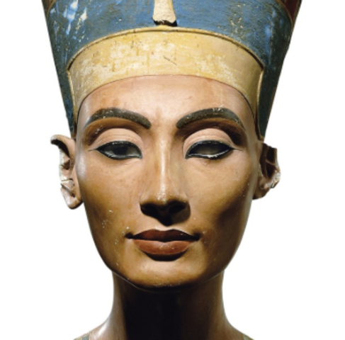 Nefertiti dona d'Akenatón