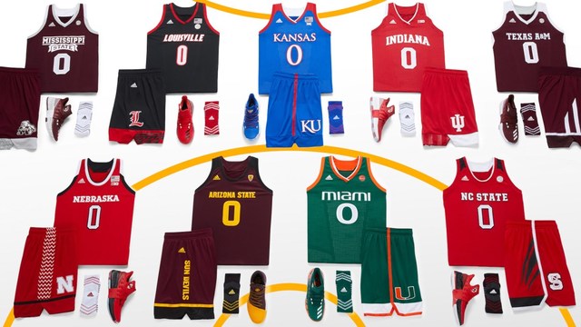 Basketball uniforms today