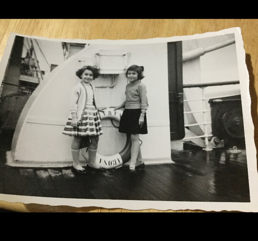 When my grandma came to Canada when she was a little girl from germany on the boat with oma and opa