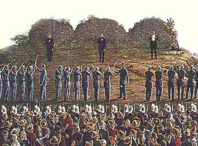 Allende, Aldama y Jiménez son fusilados en Chihuahua.