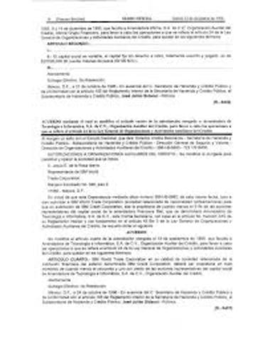 Reforma del reglamento interior de la secretaria de hacienda