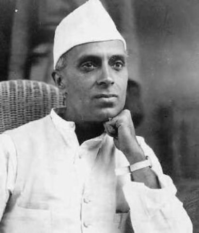 Jawaharlal Nehru en el poder