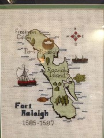 100 Men to Raonoke Island